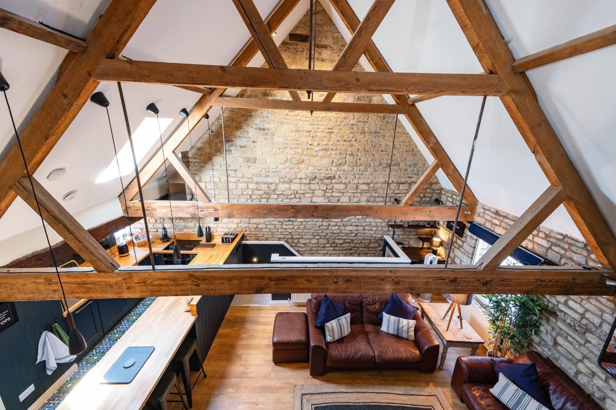 Luxury Town Centre Loft Apartment In Converted Granary Stamford Extérieur photo